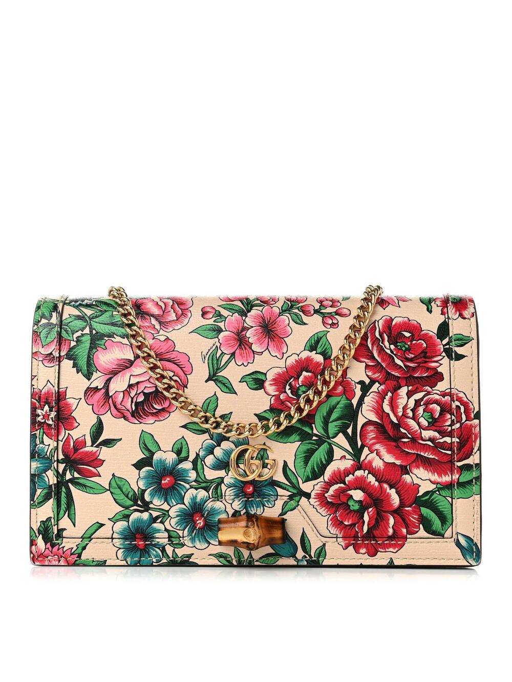 Gucci New Shangai Calfskin Floral Print #359282G10B